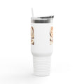 40oz Insulated Travel Mug — Fozzi’s Coffee Swirl Logo Stainless Tumbler